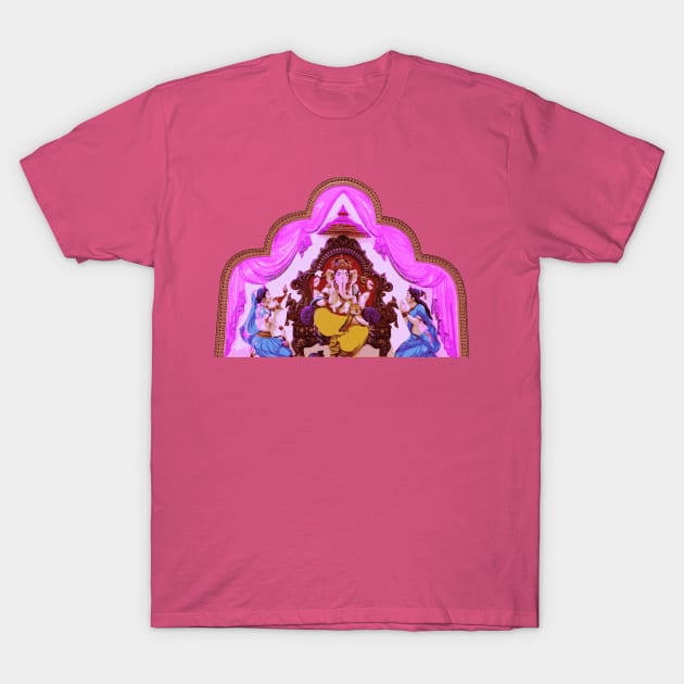 Ganapati Ganesha Vinayaka Hindu God T-Shirt by Sanu Designs